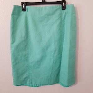 Van Huesen Seafoam Green Pencil Skirt